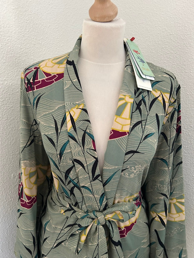 King Louie - maat 42 - kimono long blush