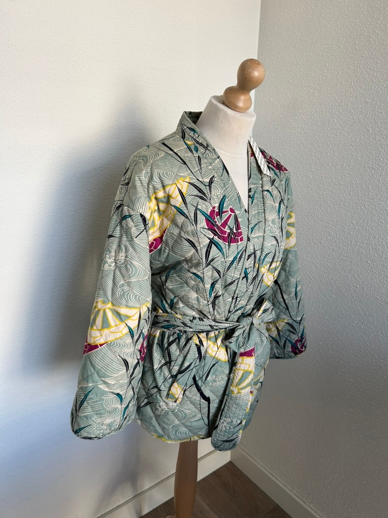 King Louie - universele maat - kimono jacket quilted