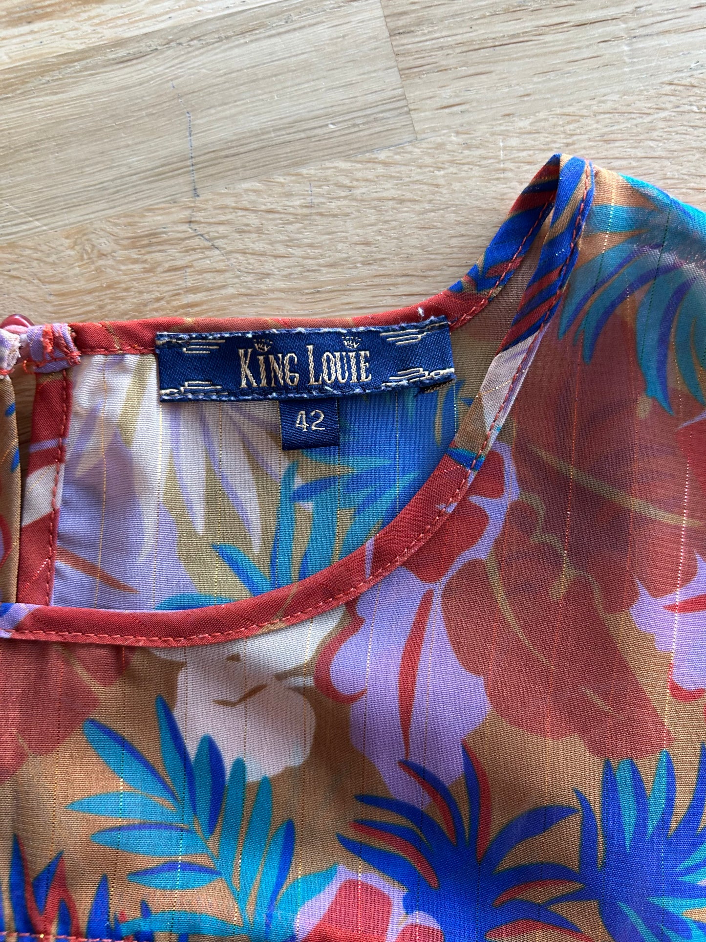 King Louie - maat 42 - jurk