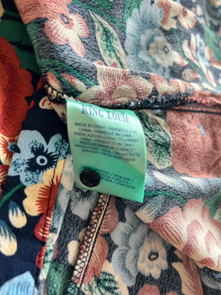 King Louie - maat 44 - blouse jurk