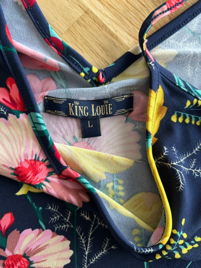 King Louie - maat L - maxi jurk