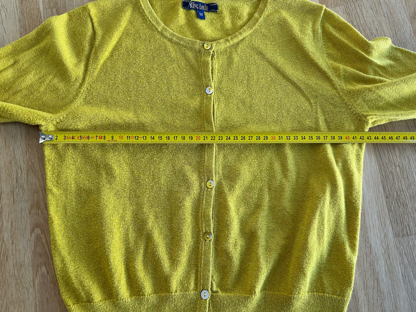 King Louie - maat M - cardigan vest