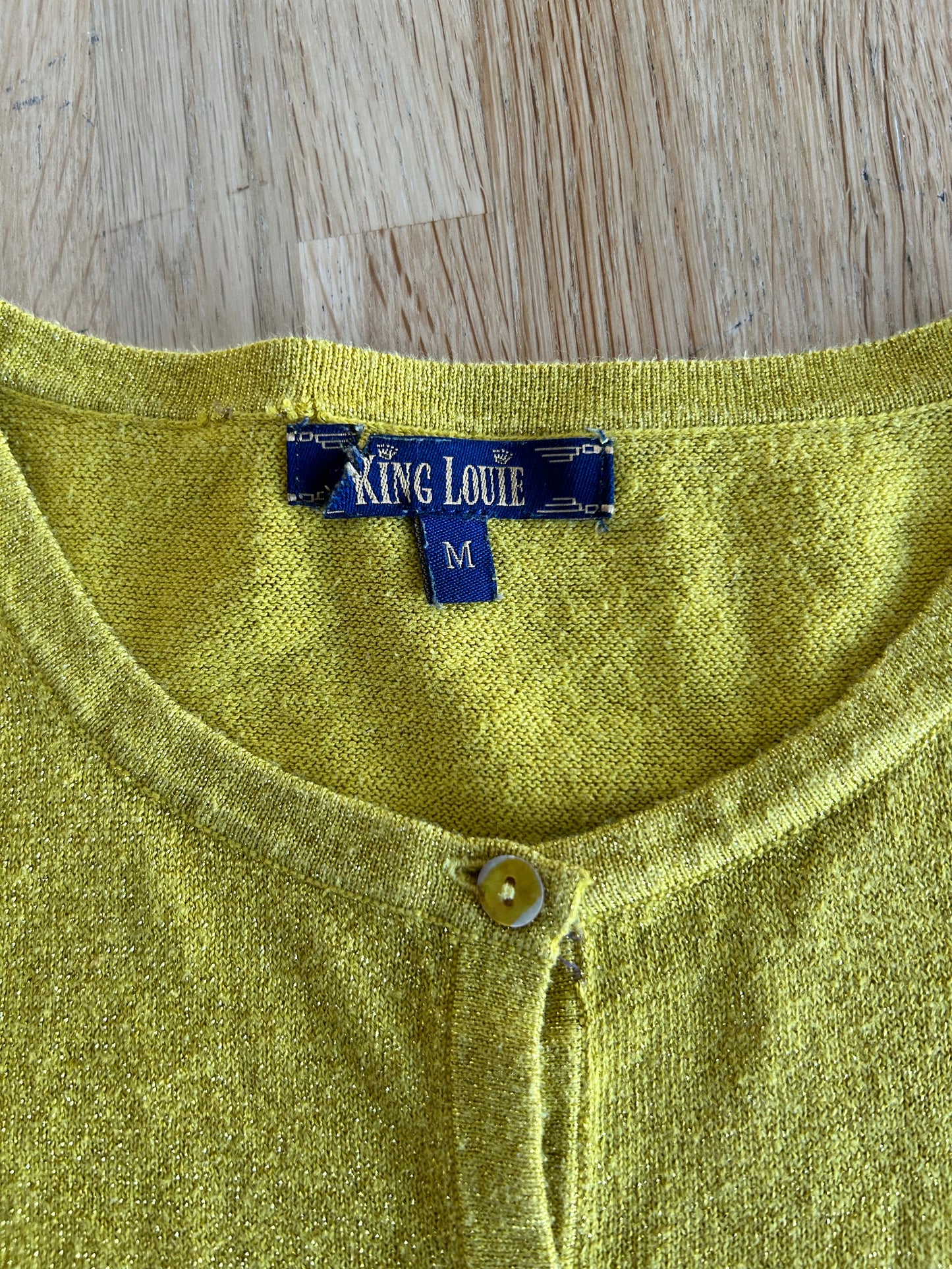 King Louie - maat M - cardigan vest