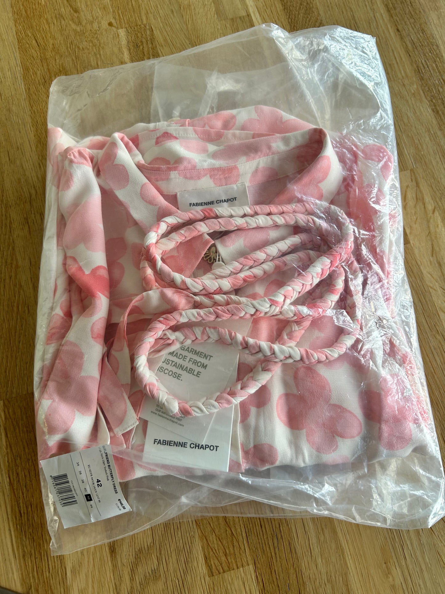 Fabienne Chapot - maat 42 - Girlfiend butterfly dress NIEUW