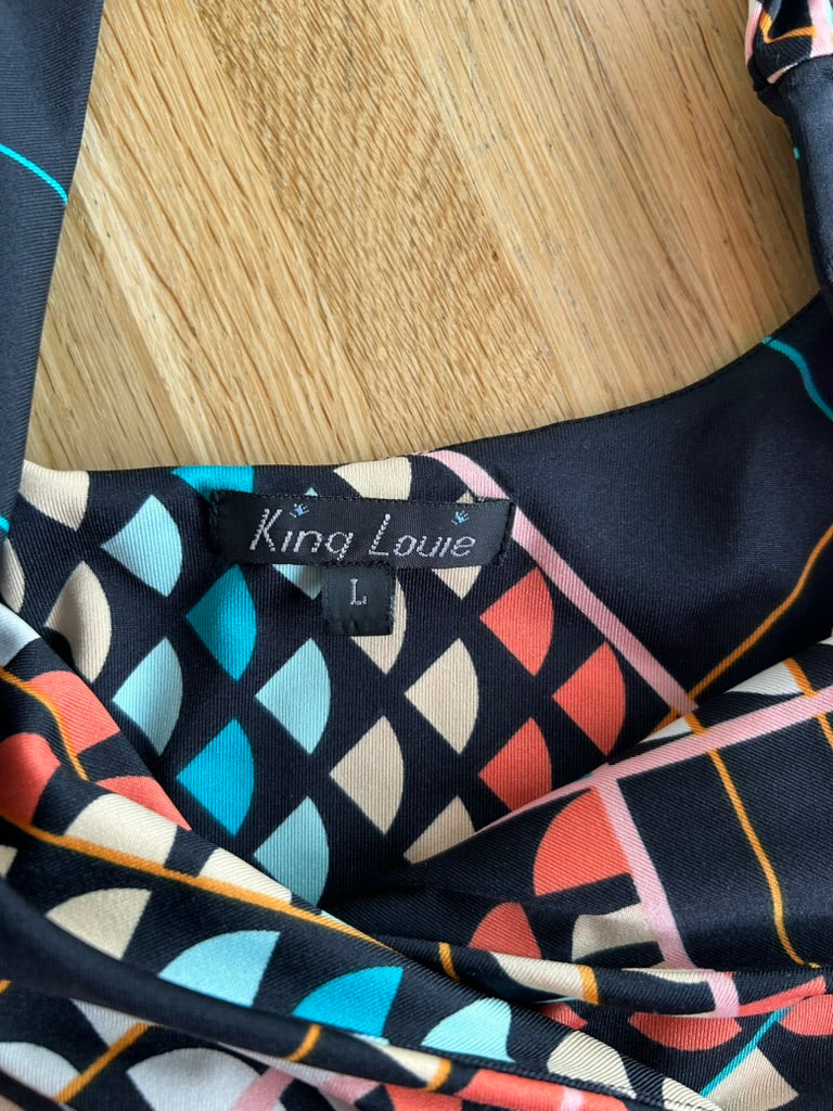 King Louie - maat L - maxi jurk