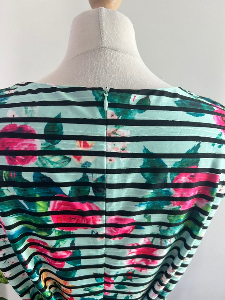 Smashed Lemon - maat XL - gestreepte jurk