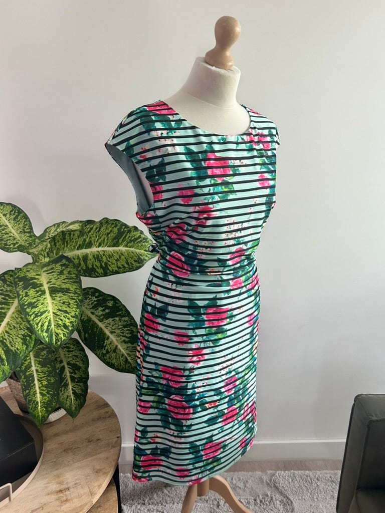 Smashed Lemon - maat XL - gestreepte jurk