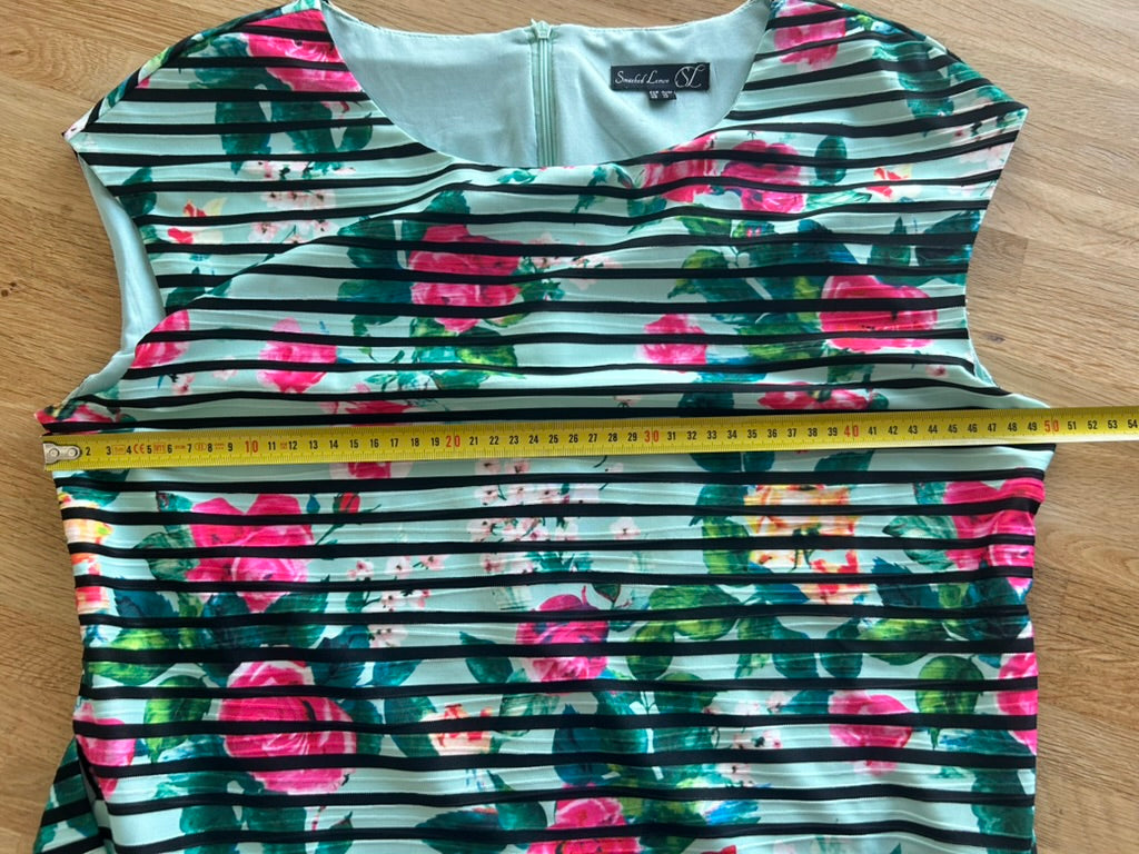 Smashed Lemon - maat XL - gestreepte jurk