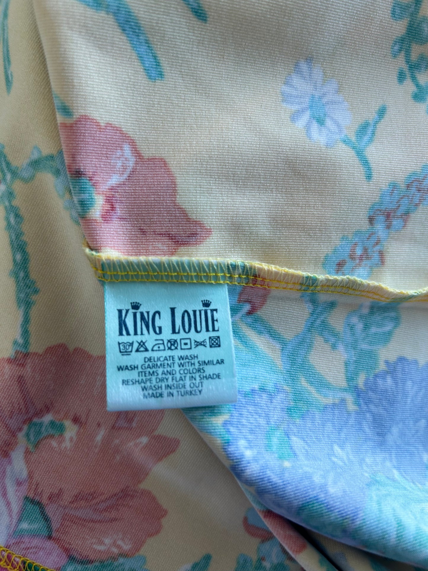 King Louie - maat L - maxi jurk