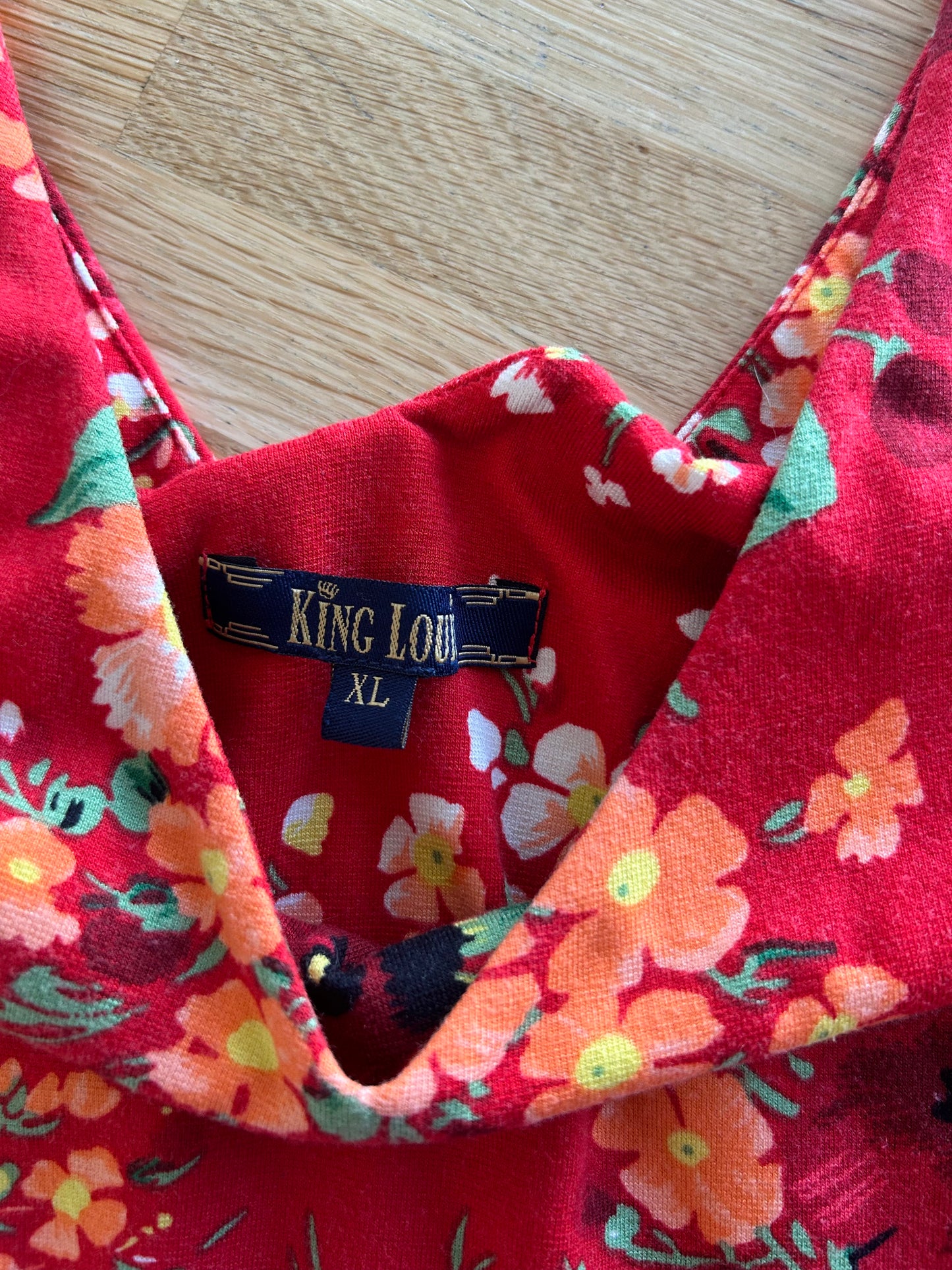 King Louie - maat XL - maxi lange jurk