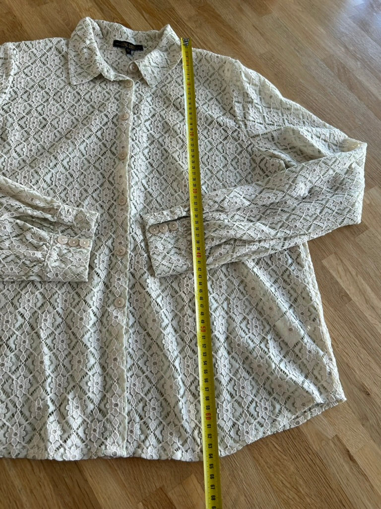 King Louie - maat 42 - kanten blouse