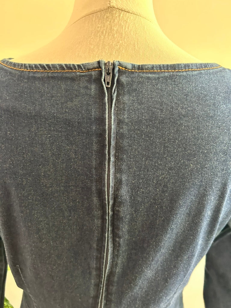 King Louie -maat 40 - spijker jeans jurk