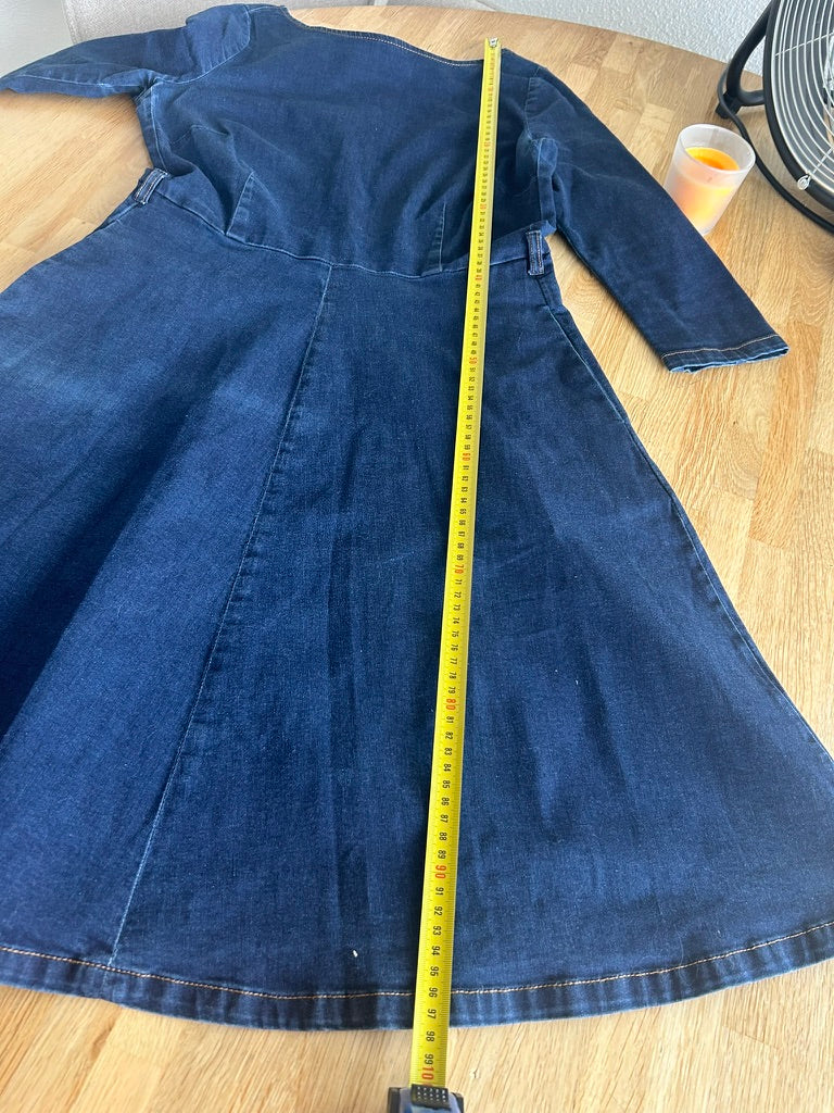 King Louie -maat 40 - spijker jeans jurk