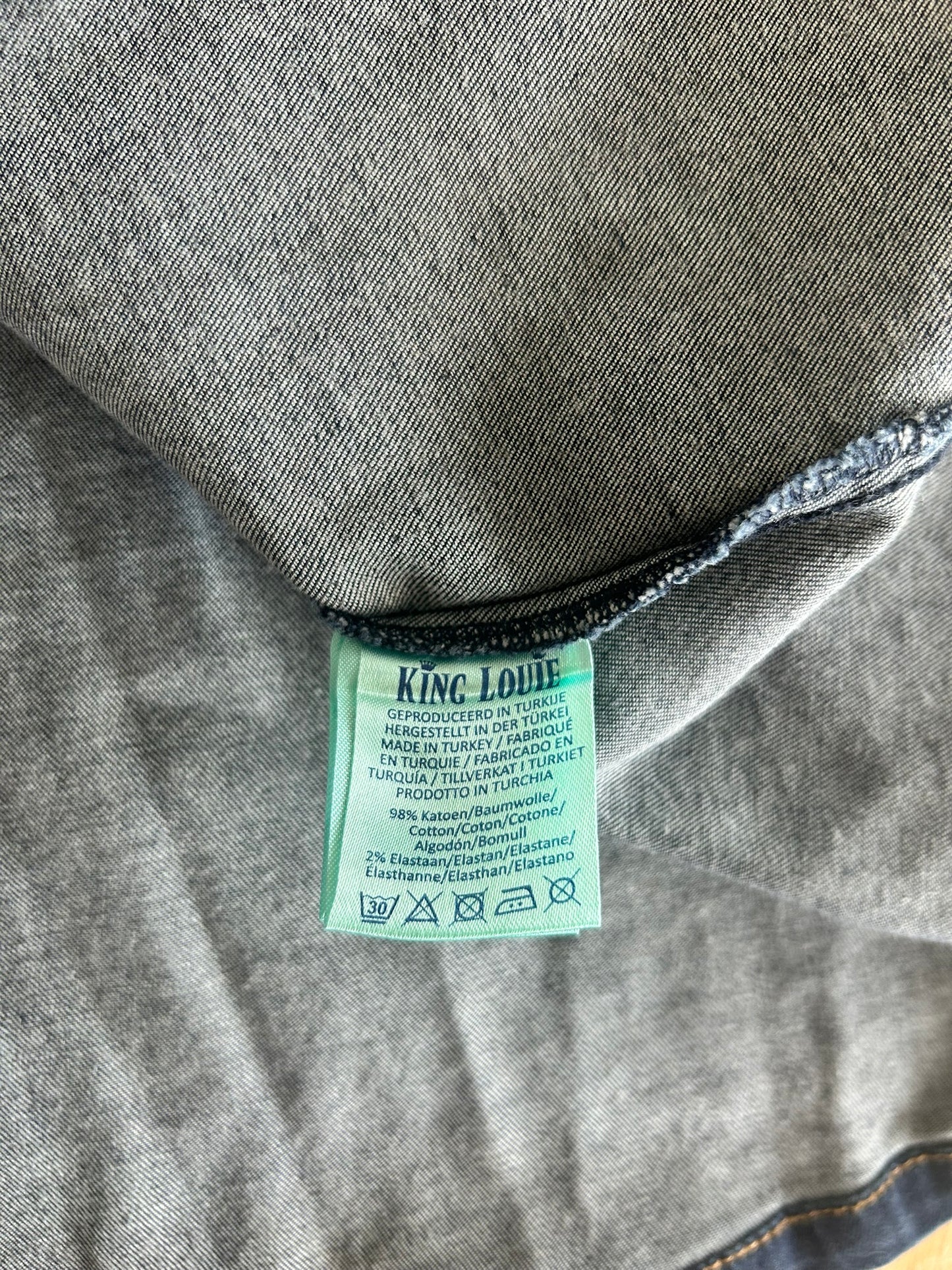 King Louie -maat 40 - spijker jeans jurk