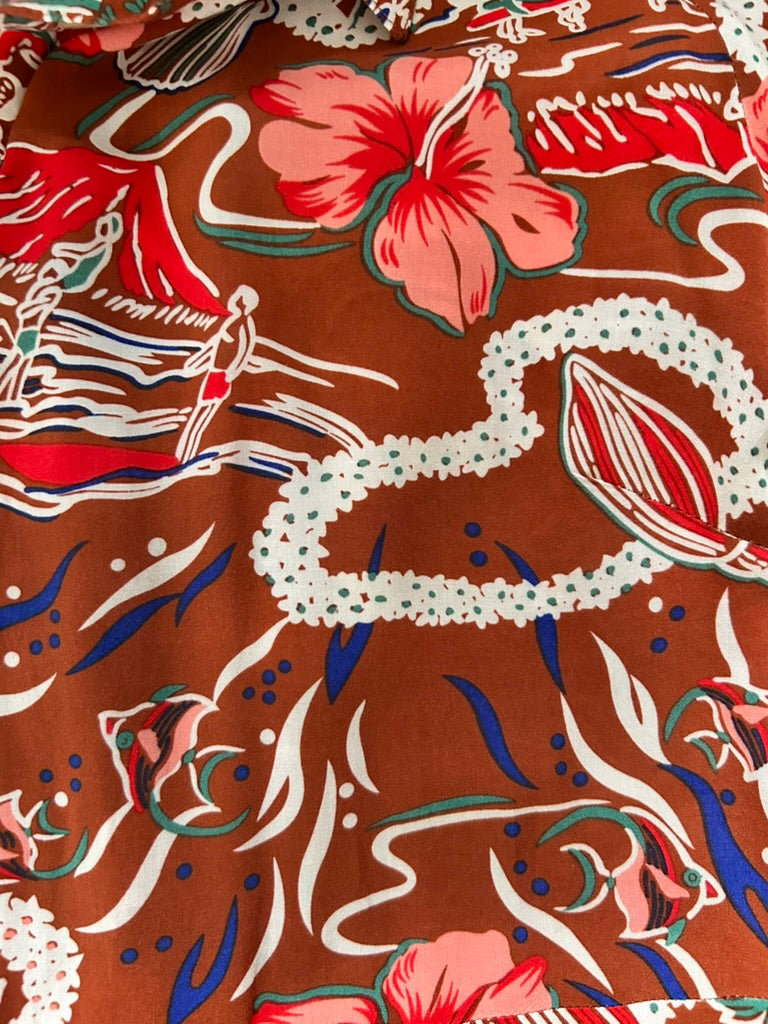 King Louie - maat 42 - blouse jurk