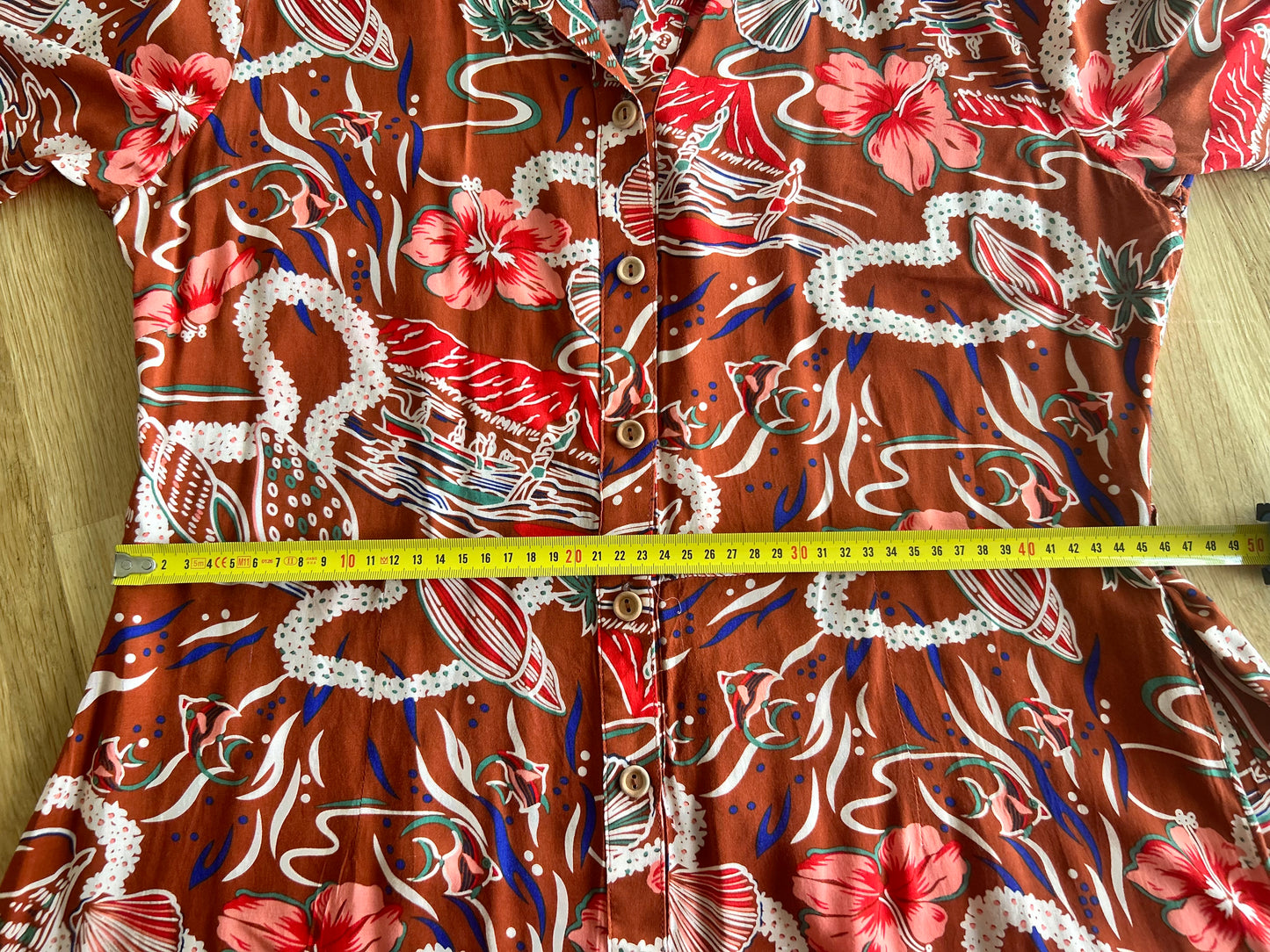 King Louie - maat 42 - blouse jurk