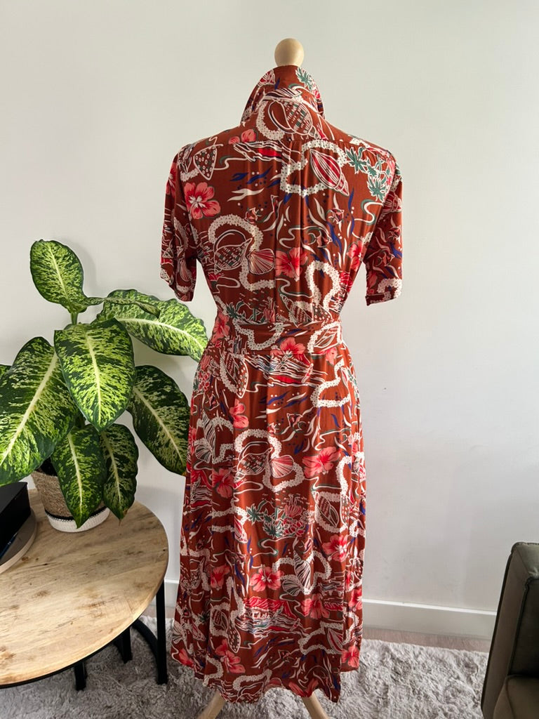 King Louie - maat 42 - blouse jurk
