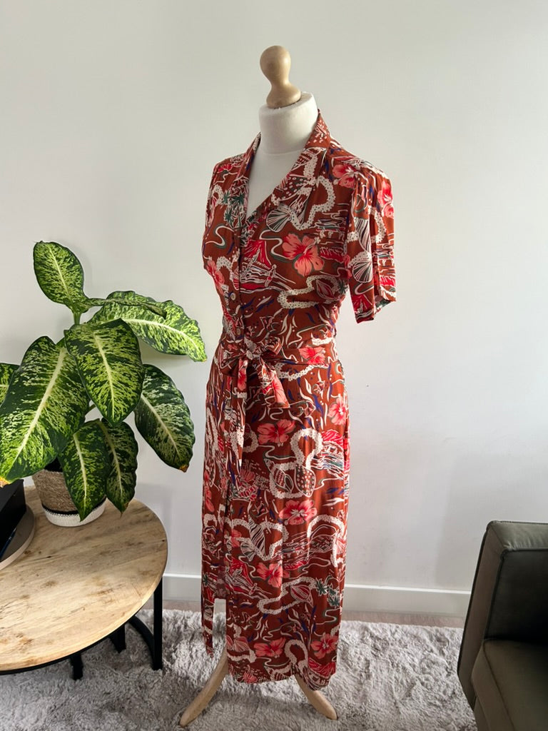 King Louie - maat 42 - blouse jurk