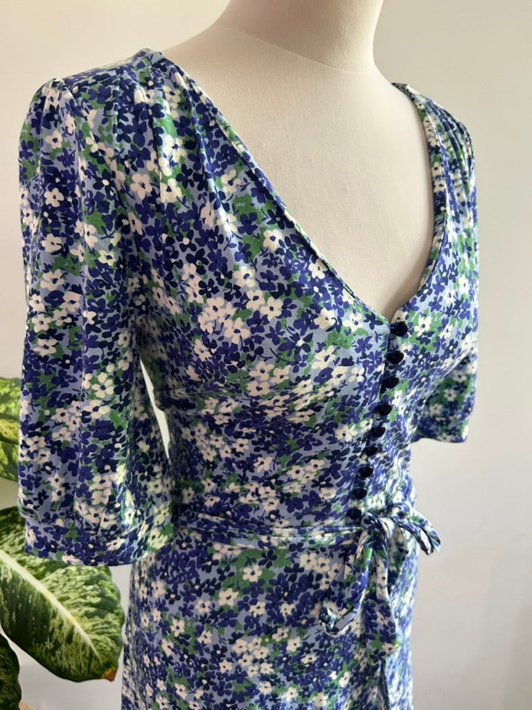 King Louie - maat L - blouse jurk