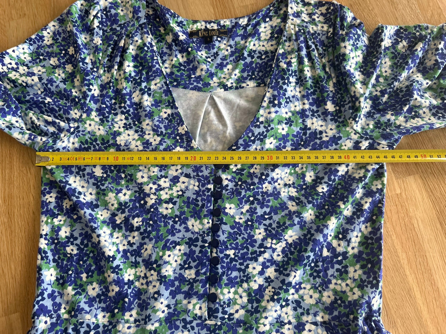 King Louie - maat L - blouse jurk