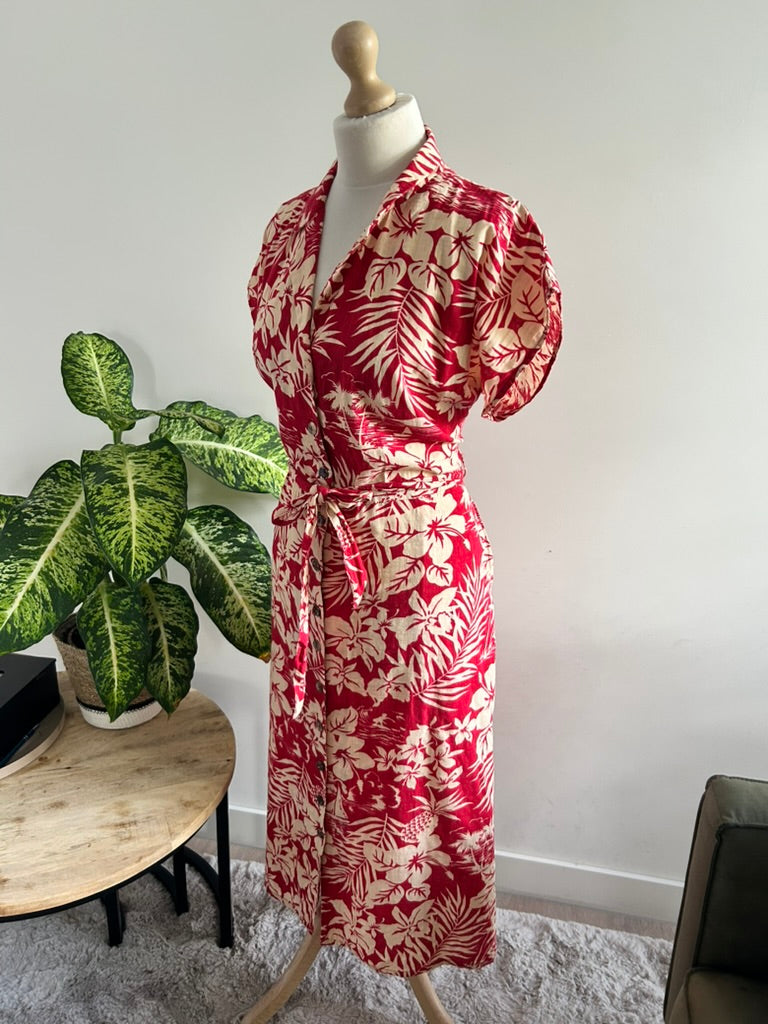 King Louie - maat 44 - blouse jurk