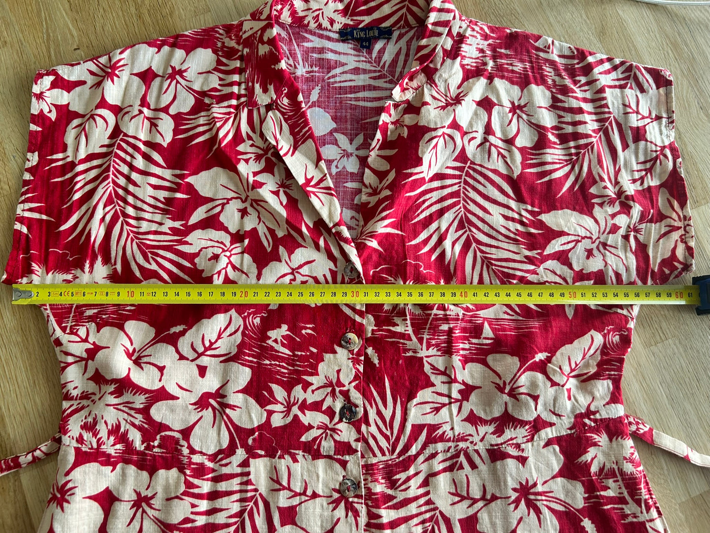 King Louie - maat 44 - blouse jurk