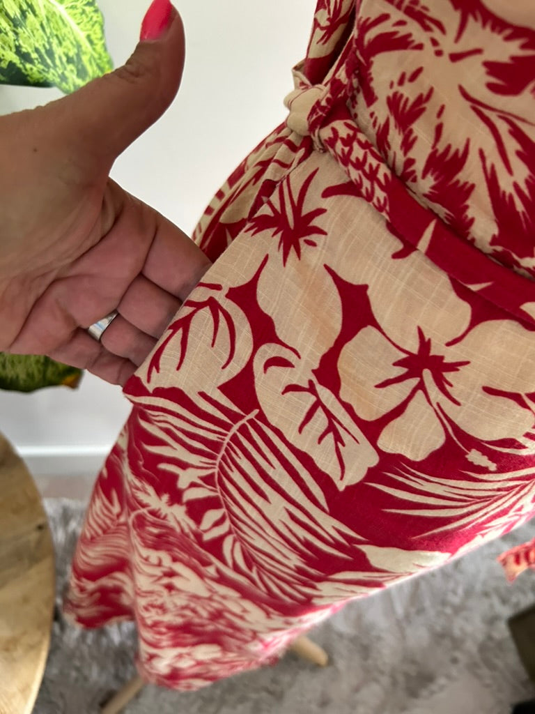 King Louie - maat 44 - blouse jurk