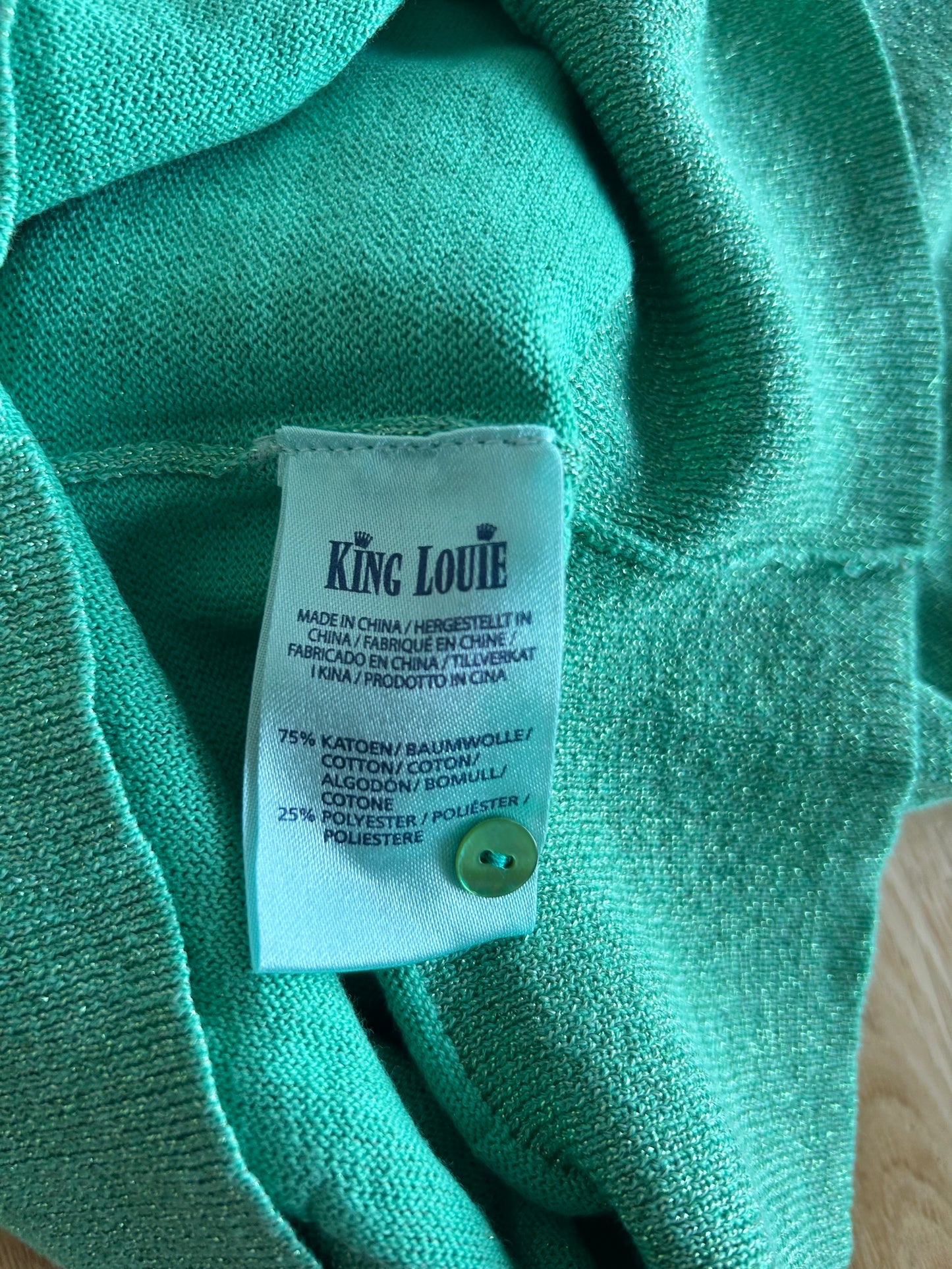King Louie - maat XL - vest cardigan