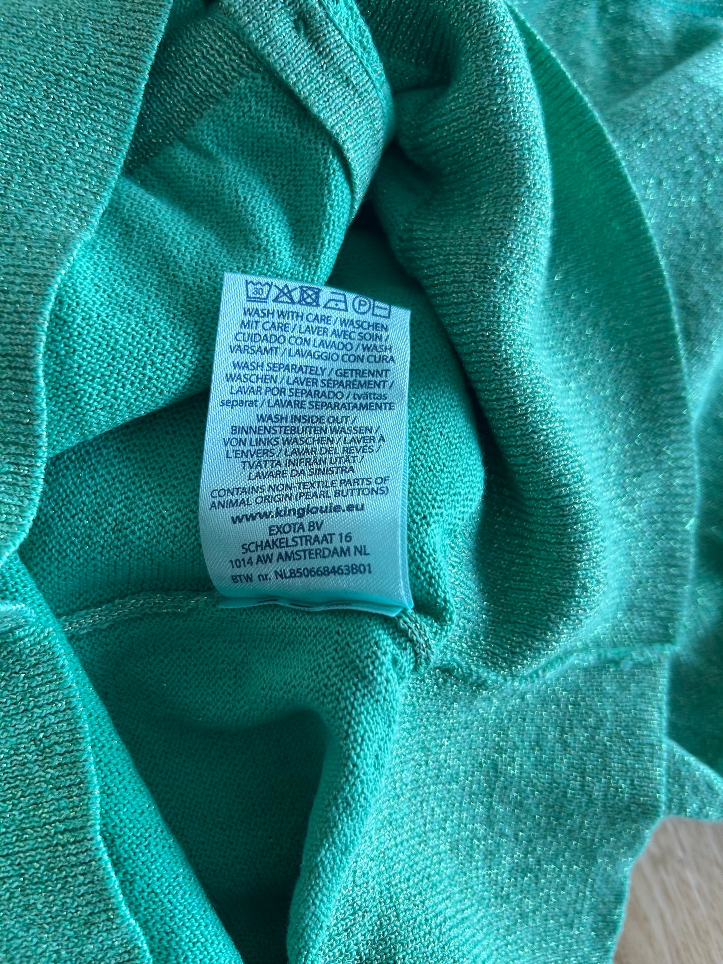 King Louie - maat XL - vest cardigan