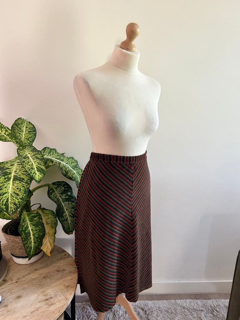 King Louie - maat L - velvet midi rok