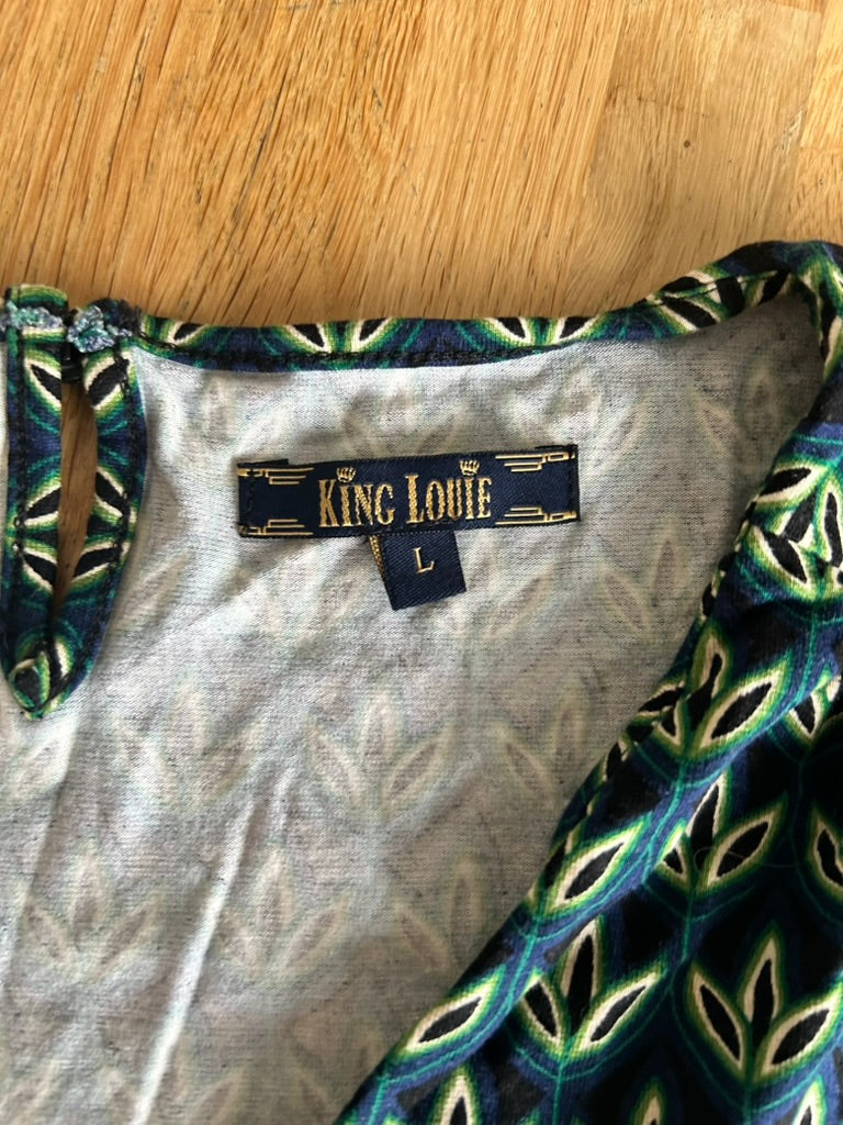 King Louie - maat L - cross jurk