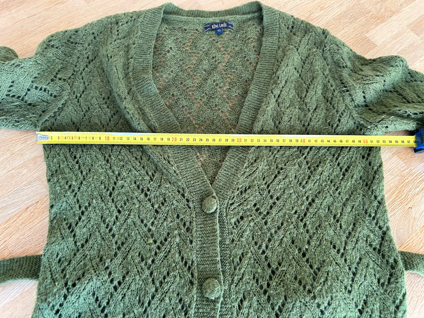 King Louie - maat XL - wollen vest