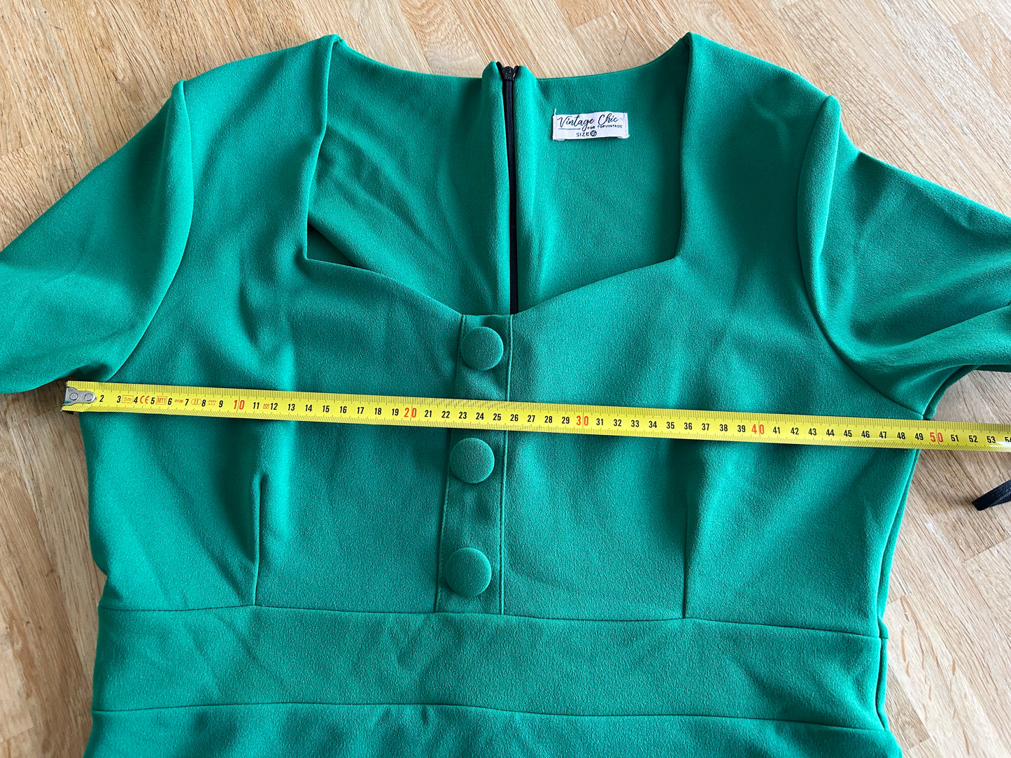 Vintage Chix - maat 16 44 - koker jurk
