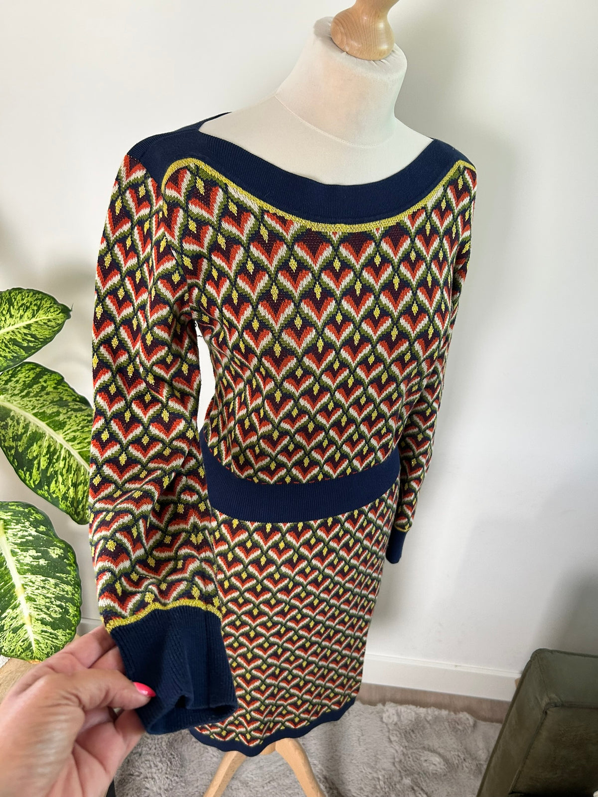 King Louie - maat M - jumper dress