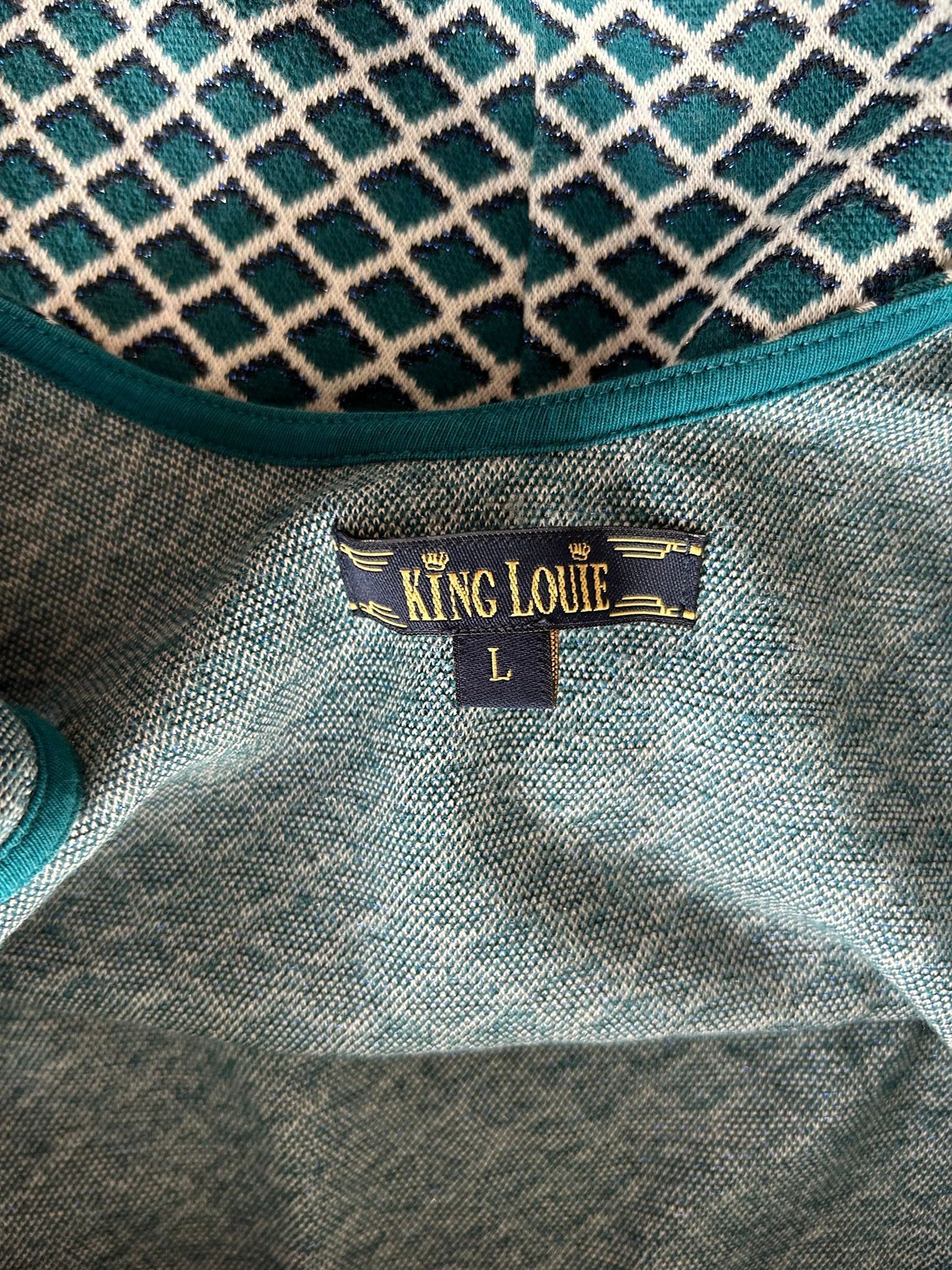 King Louie - maat L - classy jurk