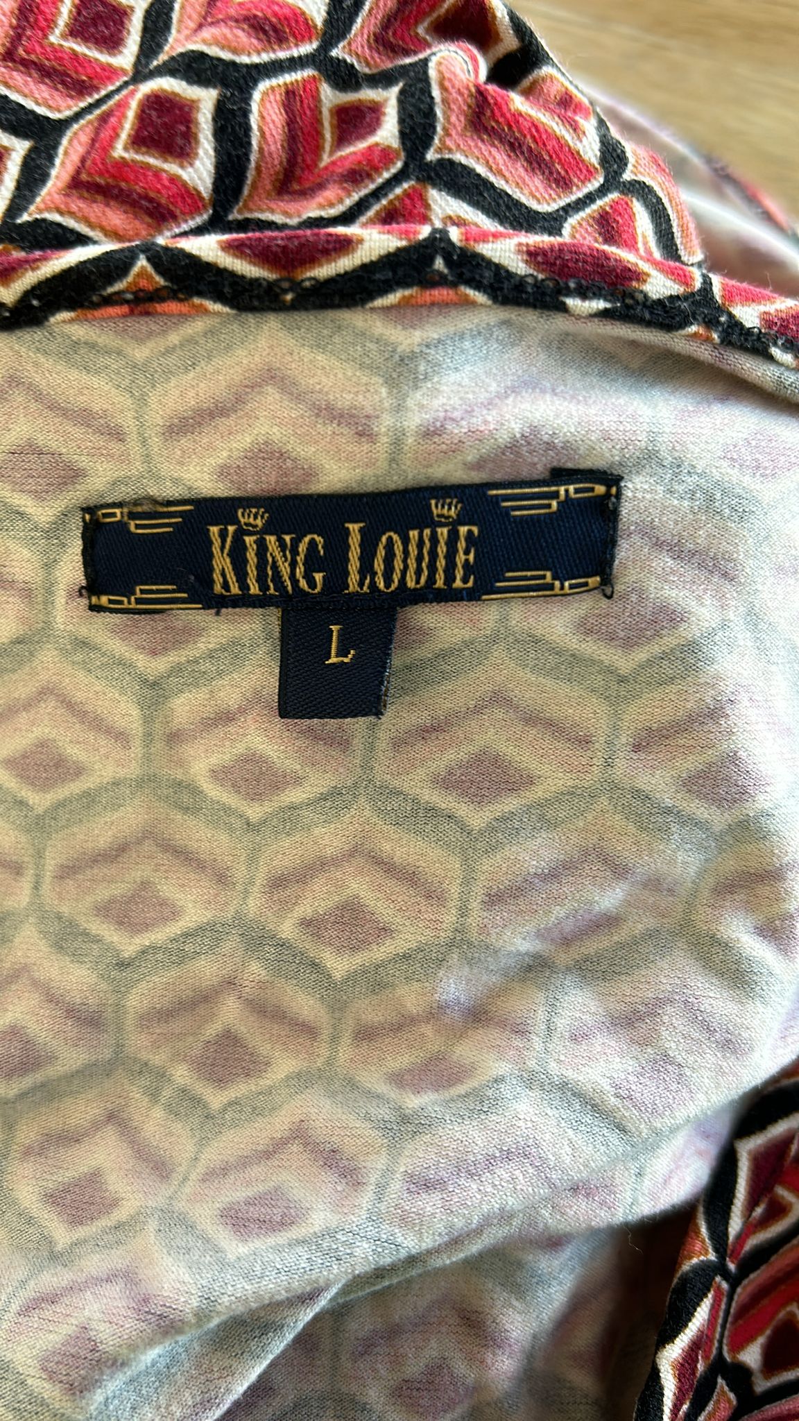 King Louie - maat L - retro jurk