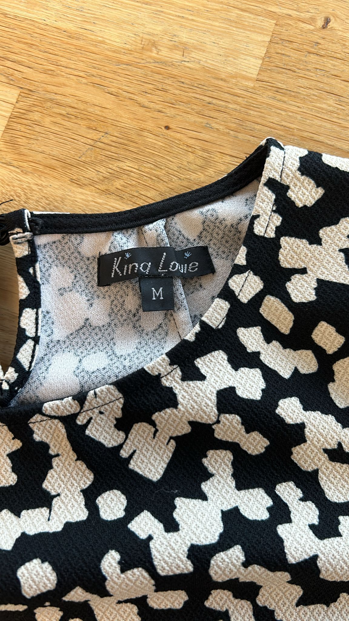 King Louie - maat M - classy jurk
