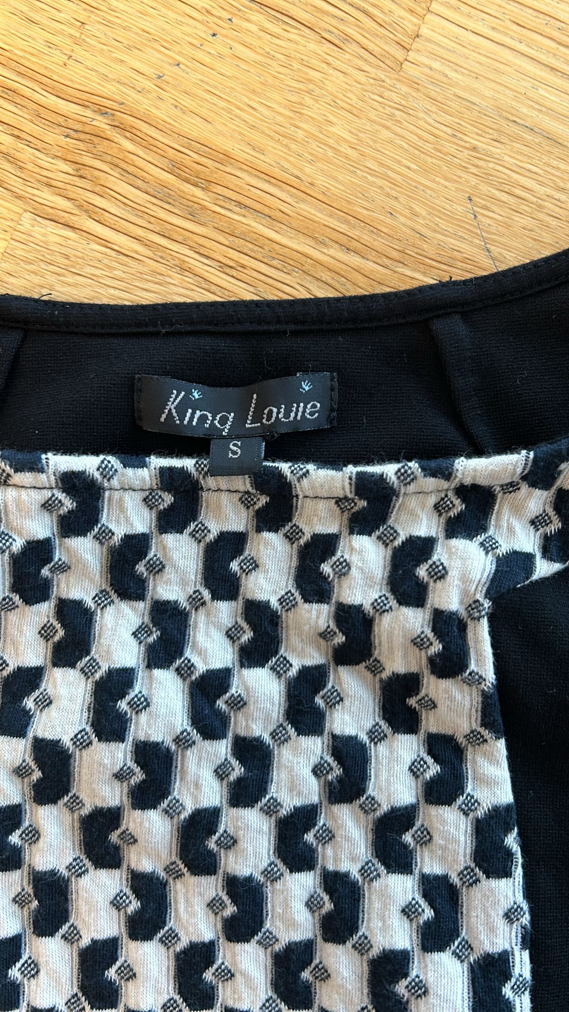 King Louie - maat S - classy jurk