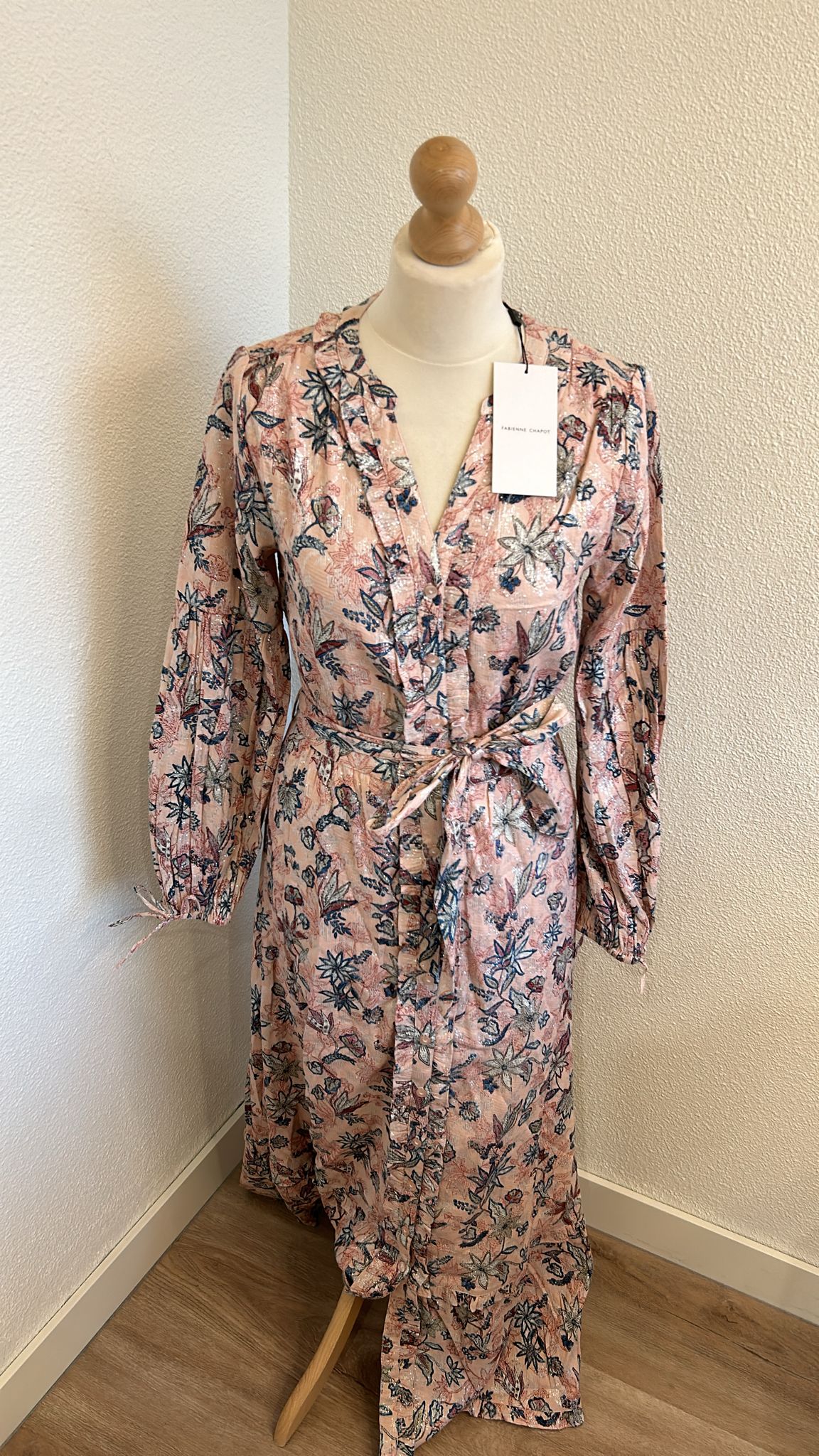 Fabienne Chapot - maat 36 - Ann dress pink batik NIEUW