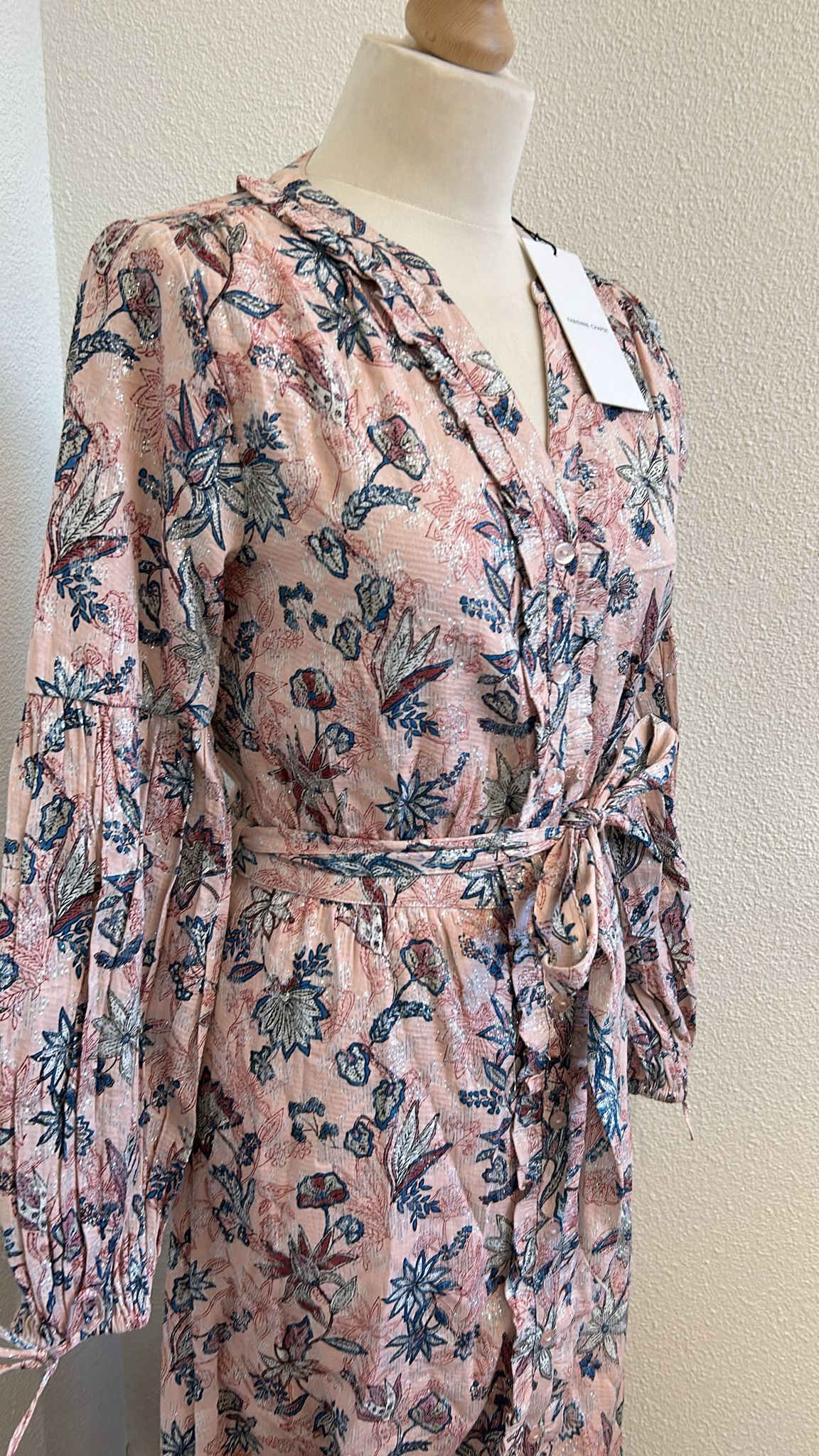 Fabienne Chapot - maat 36 - Ann dress pink batik NIEUW