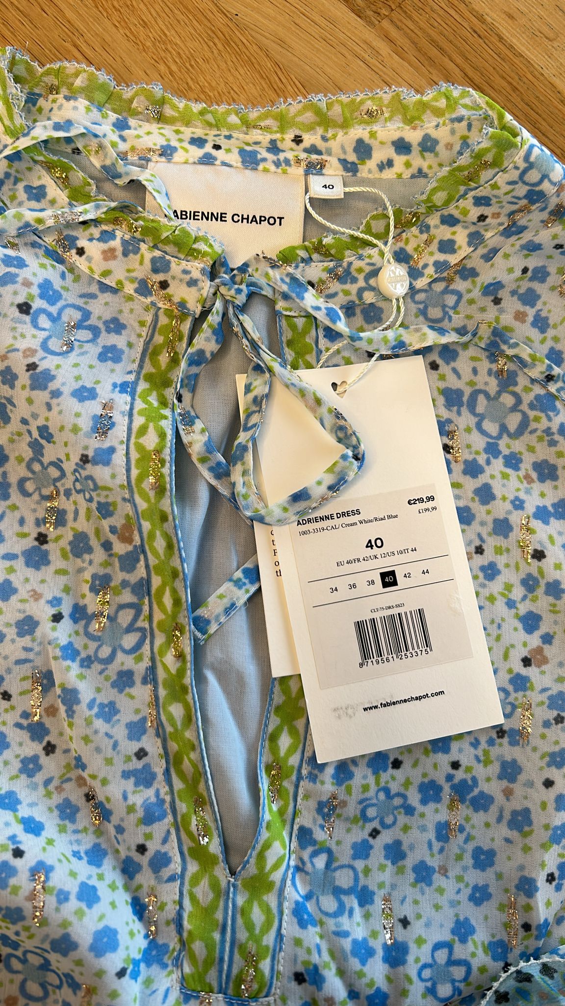 Faienne Chapot - maat 40 - Adrienne dress NIEUW